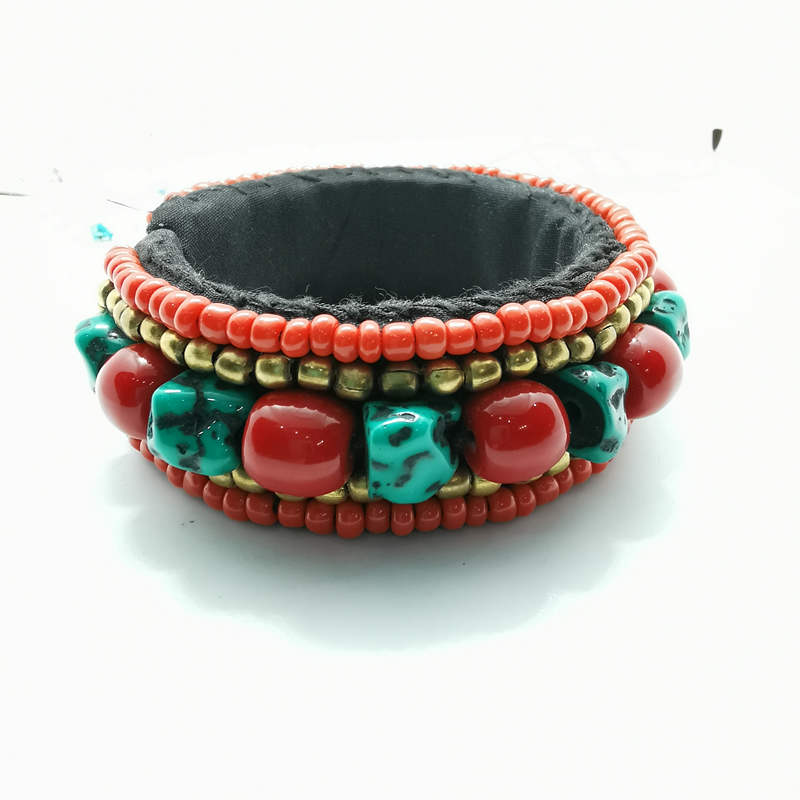 Tibetan Ethnic Handmade Bangle - Ethnic Fashion Com 评论和价格