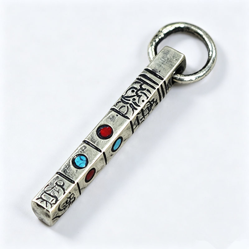 Tibetan Mantras Amulet Charms  - Ethnic Fashion Com 评论和价格