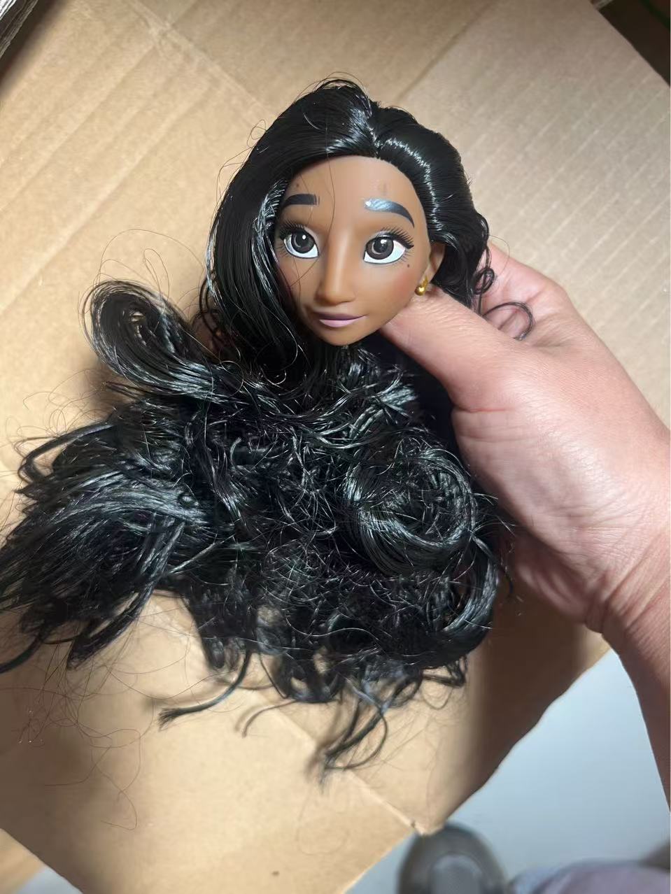 Princess 1/6 plastic Doll head - Ethnic Fashion Model 评论和价格