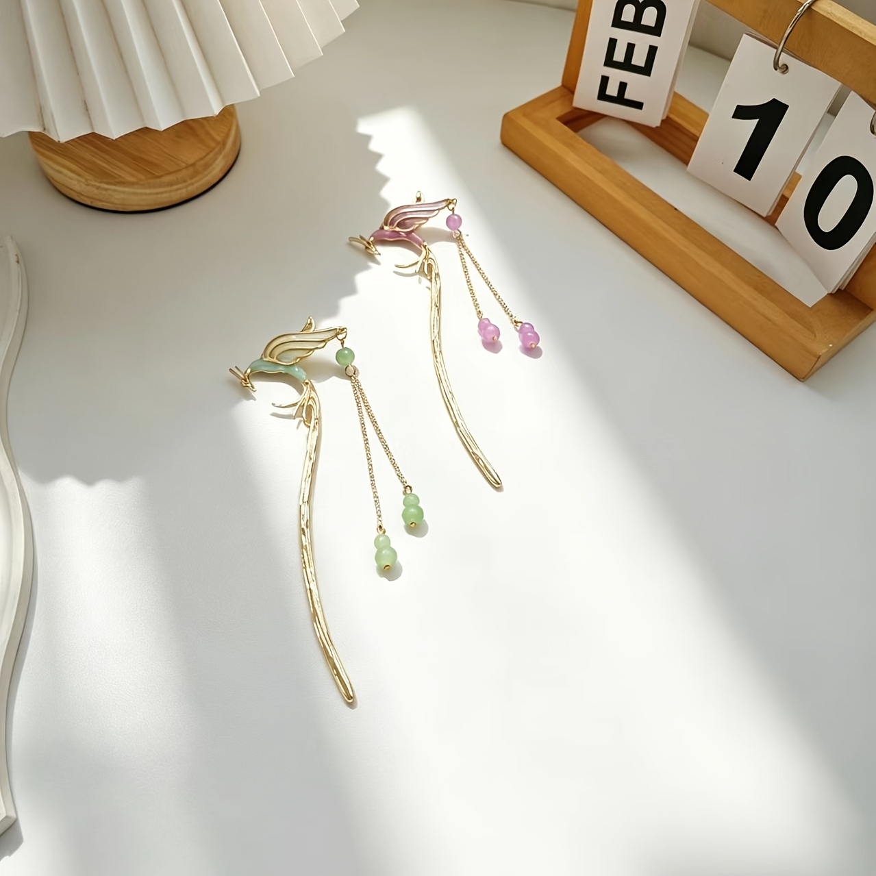 2pcs Fashion Ethnic Style Phoe - Ethnic Fashion Style 评论和价格