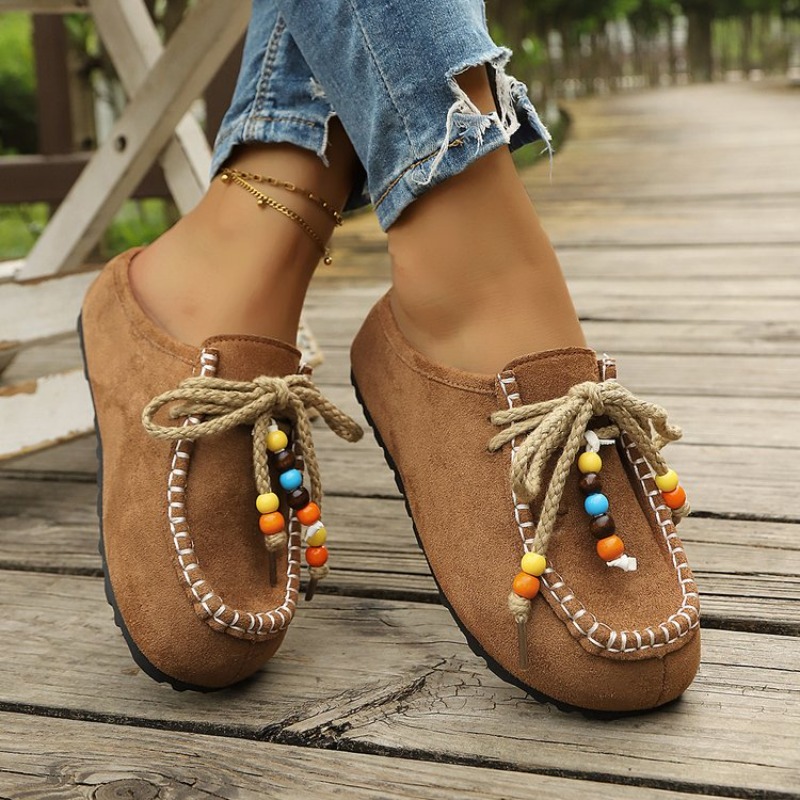 Women 2026 New Slip-On Loafers - New Ethnic Fashion 评论和价格