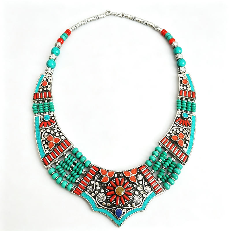BOHO Vintage Necklaces Collect - Ethnic Fashion Com 评论和价格