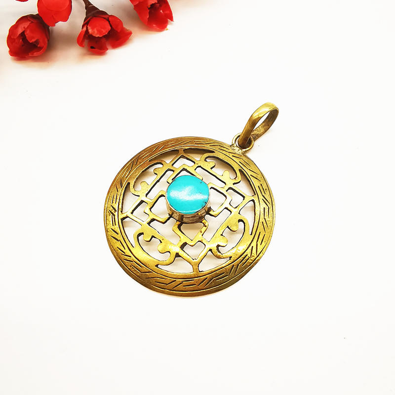 Tibetan Jewelry Mandala Holly  - Ethnic Fashion Com 评论和价格