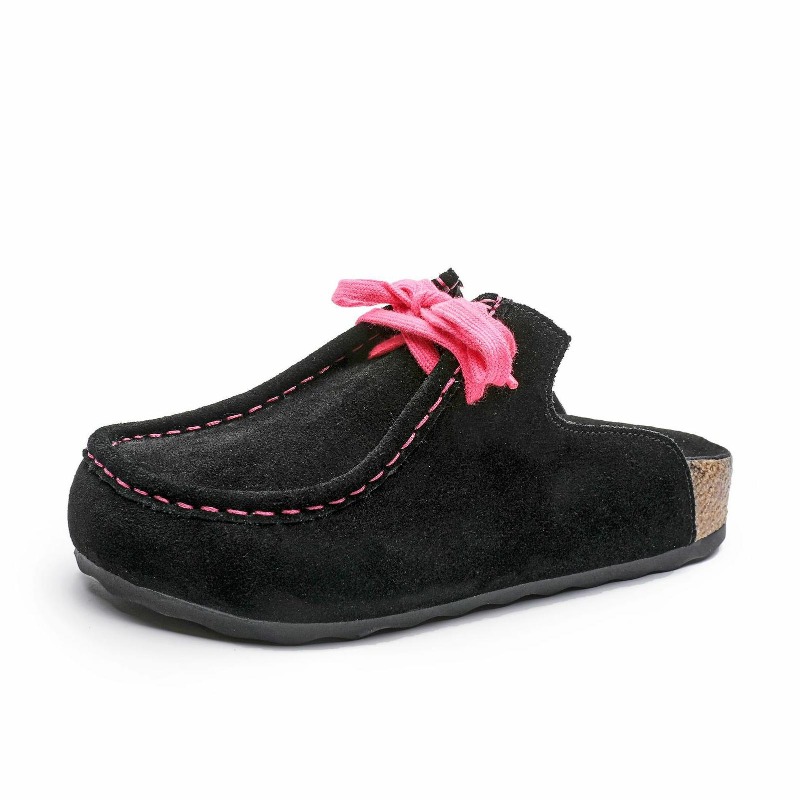 3cm Cow Suede Genuine Leather  - Ethnic Fashion Style 评论和价格