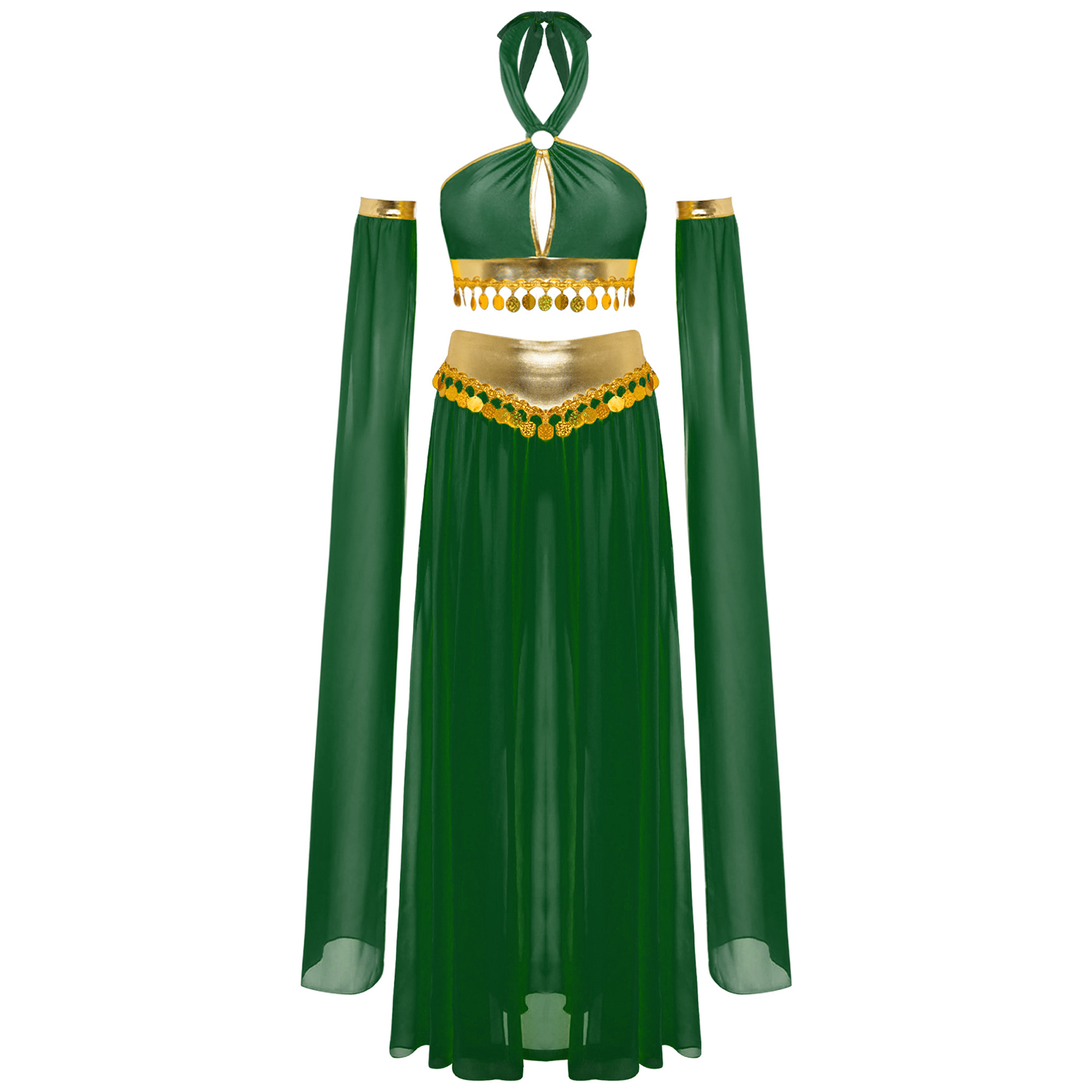 Women Ethnic Belly Dance Perfo - Ethnic Wear 评论和价格