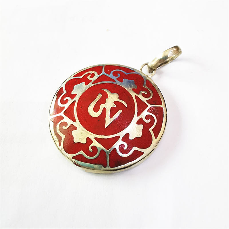 Tibetan White Metal Copper Man - Ethnic Fashion Com 评论和价格